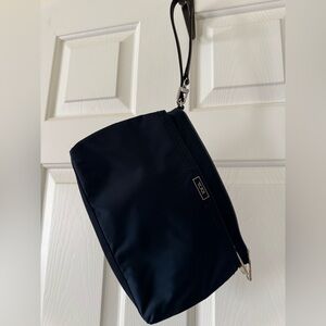 Tumi Navy Wristlet Bag EC